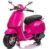 Piston Car Piaggio Vespa Sprint Moto Elettrica per Bambini a Batteria 12 V
