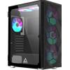Montech Case Montech X3 Mesh Midi-Tower ventole RGB Vetro temperato Nero [X3 MESH BK]