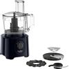 Moulinex Robot multifunzione Moulinex FP2428 800W Transparente/Nero [7211419201]