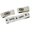 CHANEL Pre-Owned - Set polsini anni '90-2000 - Donna - cotone - Taglia unica - Bianco