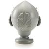 PALAIS ROYAL Pumo Pomo Pugliese Decorazione Grigio Perla 30cm Ceramica