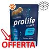 Prolife Dog Smart Puppy Mini Pollo e Riso - Bustina Da 100 Gr - CONFEZIONE RISPARMIO
