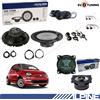 Alpine Kit 6 Casse Altoparlanti ALPINE Sxe1750 SXE1025 ANT 165+POST 10cm per Fiat 500