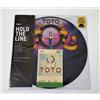 TOTO HOLD THE LINE - 1988- TOUR THE SEVENTH ONE - TICKET + PICTURE DISC 10"