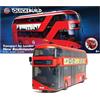 Airfix QUICKBULD modellino di Veicolo, Kit Autobus Routmaster per Bambini 6+, Giocattoli da Costruzione Ragazze, modellismo Senza Colla, Multicolore, 303x85x118 millimeters, J6050