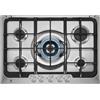 ELECTROLUX Piano Cottura a Gas, 75 cm, 5 Fuochi, Acciaio Inox - PX750UOV