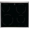 ELECTROLUX Piano Cottura Elettrico, Serie 300, 60 cm, 4 Zone Cottura, Vetroceramica Nero - KT6400X