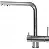 Elleci Miscelatore Monocomando, Linea Tourmaline, Inox - MIKTOUIN