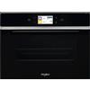 WHIRLPOOL Forno Compatto con Vapore, Linea W COLLECTION, Capacità 29 Lt, Classe Energetica A, Vetro Nero - W11IMS180