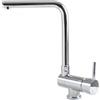 Elleci Miscelatore Monocomando, Reclinabile, Linea Danubio, Inox, Cromato - MIKDANCR