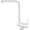 Elleci Miscelatore Monocomando, Reclinabile, Linea Danubio, Granitek, Bianco - MGKDAN68