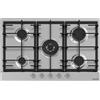 FOSTER Piano Cottura a Gas Power, Standard, 5 Fuochi, 75X50 cm, Satinato - 7015032