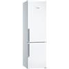 BOSCH Frigorifero Combinato a Libera Installazione, h 203 cm, Capacità 368 Lt, Classe Energetica E, Bianco - KGN39VWEQ -