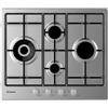 CANDY Piano Cottura a Gas, Linea IDEA, 60 cm, 4 Fuochi, Acciaio Inox - CHW6D4WX