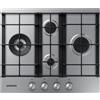 SAMSUNG Piano Cottura a Gas, 60 cm, 4 Fuochi, Acciaio Inox - NA64H3031BS