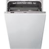 Whirlpool Lavastoviglie da Incasso, 45 cm, Classe Energetica E, 10 coperti - WSIO 3T223 PCE X - WSIO3T223PCEX