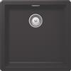 SCHOCK Lavello Galaxy N100 Nero Puro, Linea Galaxy, 46X46 cm, Cristadur Extreme - GALN100A84