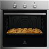 ELECTROLUX Forno Elettrico Tradizionale, Serie 300, 60 cm, Capacità 73 Lt, Classe Energetica A, Acciaio Inox - KOIHH00X