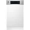 ELECTROLUX Lavastoviglie a Scomparsa Parziale Slim, 9 Coperti, 45 cm, Classe Energetica E, Acciaio Inox - EES42210IX - ULTIMI PEZZI