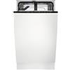 ELECTROLUX Lavastoviglie a Scomparsa Totale Slim, Serie 700, 9 Coperti, 45 cm, Classe Energetica D, Nero - KEGB2310L