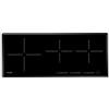 FOSTER Piano cottura a induzione, Domino Line, 84x35 cm, Nero, vetroceramica - 7330255