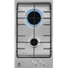 ELECTROLUX Piano Cottura a Gas, Serie 300 Domino, 30 cm, 2 Fuochi, Acciaio Inox - EGG3222N - Sostituisce PQX320V