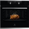 ELECTROLUX Forno Multifunzione con Vapore SteamCrisp, Capacità 72 Lt, Classe Energetica A+, Vetro Nero - KOCDH76X