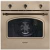 CANDY Forno Elettrico Ventilato, Linea CLASSIC, Capacità 65 Lt, Classe Energetica A+, Avena - FCC603NAV