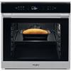 WHIRLPOOL Forno Elettrico Multifunzione Pirolitico, Linea BLACK FIBER, Capacità 73 Lt, Classe Energetica A+, Acciaio Inox + Vetro Nero - W7OM44S1PBSS