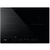 WHIRLPOOL Piano Cottura a Induzione, Linea CLEAN PROTECT, 77 cm, 4 Zone Cottura, Vetroceramica Nero - WFS1577CPNE