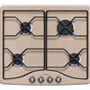 INDESIT Piano Cottura a Gas, Estetica Tradizione, 58 cm, 4 Fuochi, Avena - TH 642 /I (AV)