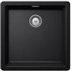 SCHOCK Lavello Galaxy N100U Nero Puro, Linea Galaxy, 43X43 cm, Cristadur Premium - GALN100U84
