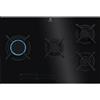 ELECTROLUX Serie 900 Piano cottura a gas cm. 80 - vetroceramica nero - KGV8473IK