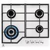 ELECTROLUX Piano Cottura Serie 600, Gas on Glass 60 cm, 4 Fuochi, Vetro Bianco - KGG64362W