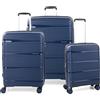 Roncato Set 3 valigie (grande + media + cabina) r-lite