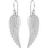 Tuscany Silver Orecchini pendenti con ali d'angelo in argento sterling per donna
