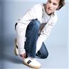4us Paciotti Sneaker da uomo in pelle con inserti scamosciati