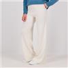 Hekla & Co Pantaloni palazzo in maglia misto lana con vita elasticata