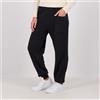 Hekla & Co Pantaloni jogger punto stoffa in lana con cashmere