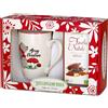 REGINAdiFIORI Scatola regalo con tazza e tisana natalizia