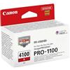 Canon Cartuccia D'Inchiostro Rosso Pfi-4100R 6785C001 760 Pagine 80Ml Originale