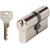 CISA Doppio Cilindro profilo europeo nichelato C2000 CISA 0G300 - mm 110 (40/70)