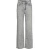 VERO MODA Vmtessa HR Wide Jeans Rhines Ra207 Ga Larghi, Denim Grigio Medio. Dettagli: Strass, 28W x 32L Donna