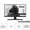 IIYAMA G2245HSU-B2 - Monitor Black Hawk Gaming 21.5" Full HD IPS G-Master - IIYAMA