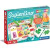CLEMENTONI S.P.A. Clementoni Sapientino Montessori Banchetto con Schede Educative 3 Anni+