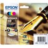 Epson MULTIPACK EPSON 16XL Penna e Cruciverba C13T16364010/12 4ink x WF-2510FW/WF-2520NF/WF-2530WF/WF-2540WF/WF-2010W - C13T16364012