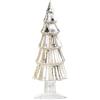 GOODWILL Albero Di Natale Vetro Piccolo Argento