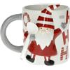 BRANDANI Tazza Mug Ho-ho-ho Santa Claus Con Cucchiaino