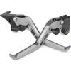 CXEPI Moto Leve Freno e Frizione in alluminio Regolabile Per X-MAX XMAX 250 XMAX300 XMAX125 XMAX400 2016-2022,Titanio