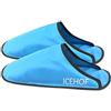 ICEHOF Calzini refrigeranti (1 Paio) in tessuto morbido - Scarpe refrigeranti con gel per terapia del freddo per piedi e dita dei piedi durante chemioterapia Rheuma - Calze da ghiaccio Chemo